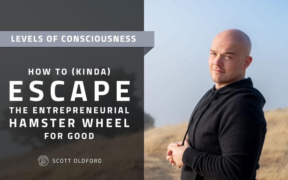 How To (Kinda) Escape The Entrepreneurial Hamster Wheel For GooD